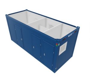 WC-Container 20' D/H barrierefrei