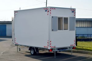 Bauwagen mit WC