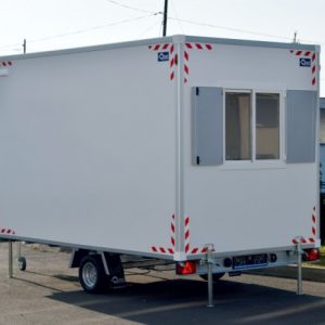 Bauwagen mit WC