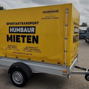 1-Achs-Planenanhänger (ungebremst)