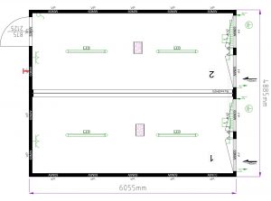 Doppelcontaineranlage 20'