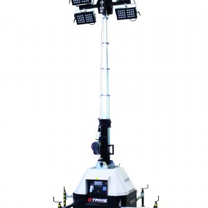 Baustellenbeleuchtung Lichtmast