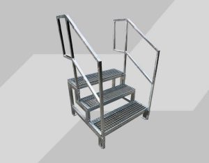 Anstelltreppe für Abwassertanks