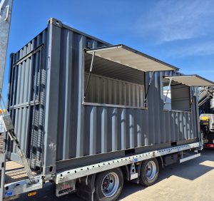 20' Verkaufscontainer
