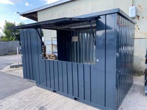 10' Verkaufscontainer