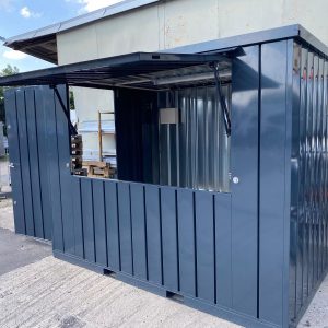 10' Verkaufscontainer