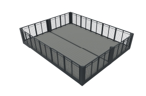 Terrassencontainer 20'ohne Dach