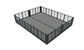 Terrassencontainer 20’ohne Dach